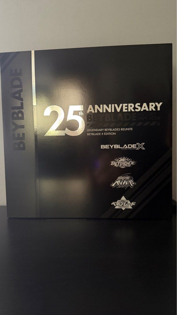 Sealed Beyblade X 25th Anniversary Set Hobbies Toys Toys Games on