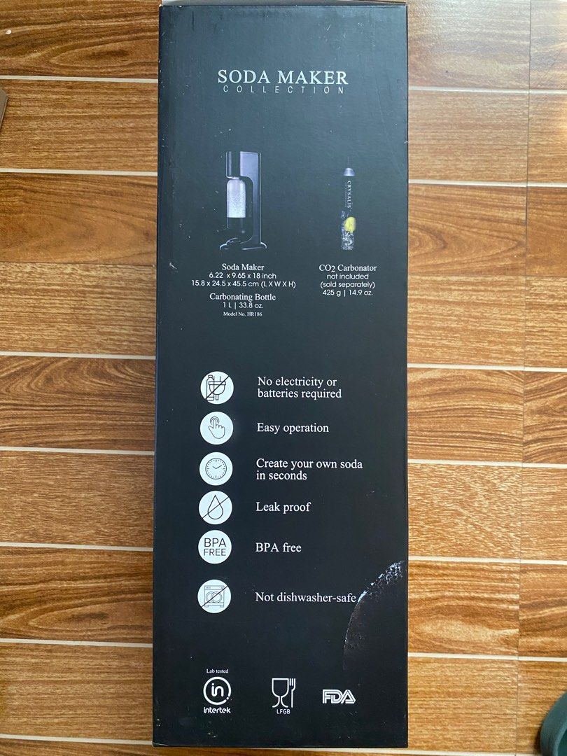 Soda Maker - Crysalis (Category: Juicers, Blenders & Grinders) located in Manila. Submitted by michael_santi (Listing ID 1384713071, Image 3). Description: .
