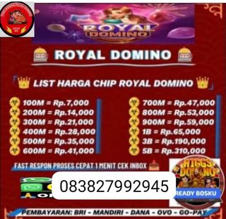 (Kategori: ) berada di . Dikirim oleh agen.resmi.domino11. (ID iklan 1384716335, Gambar 1). Deskripsi: .