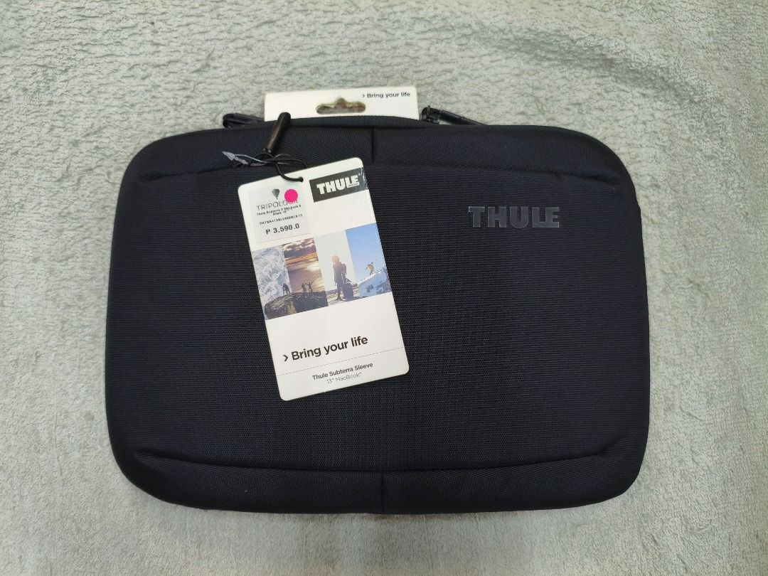 Thule Subterra Sleeve (13" MacBook) - Black (Category: Laptop Bags & Sleeves) located in Quezon City. Submitted by carou14854 (Listing ID 1384765606, Image 2). Description: MOP: GCash MOD: LBC, LBC-COP ✅ Buyer shoulders SF Am usually offline. Expect reply within 24 hours. May sms/text for faster transaction. No calls please..