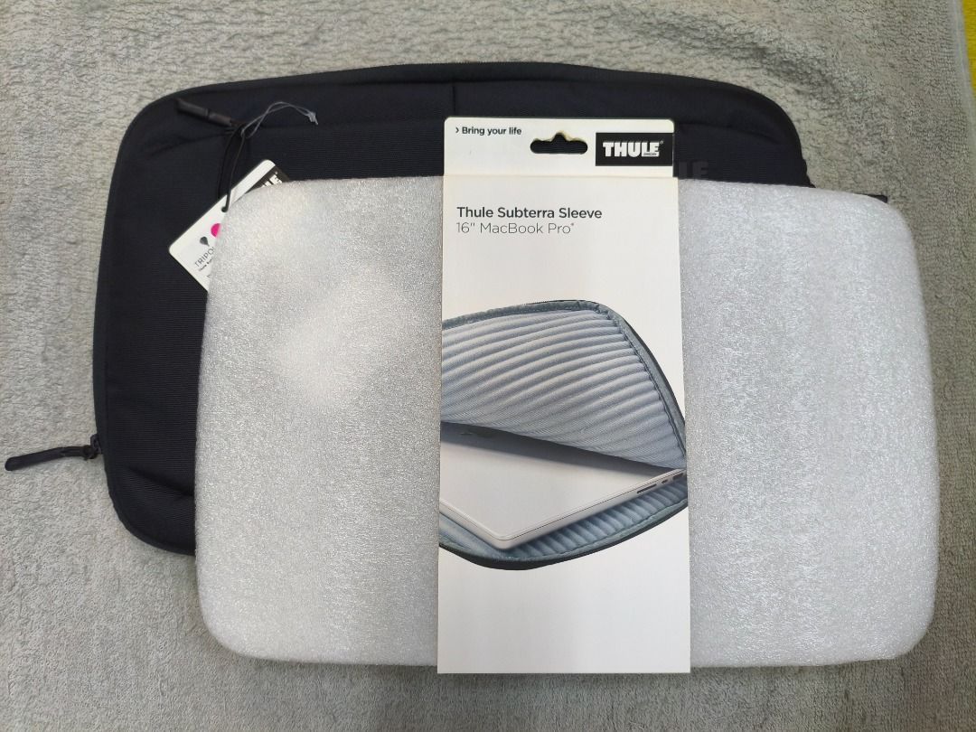 Thule Subterra Sleeve (16" MacBook Pro) - Black (Category: Laptop Bags & Sleeves) located in Quezon City. Submitted by carou14854 (Listing ID 1384766304, Image 1). Description: MOP: GCash MOD: LBC, LBC-COP ✅ Buyer shoulders SF Am usually offline. Expect reply within 24 hours. May sms/text for faster transaction. No calls please..