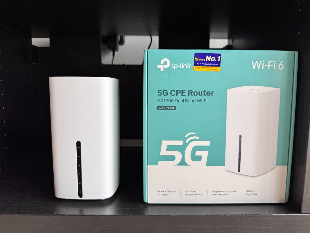 TP-Link 5G CPE Router AX1800 Dual Band Wi-Fi 6 with Original Box! Mint ...