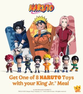 WTB Naruto x Burger King, Hobbies & Toys, Toys & Games on Carousell