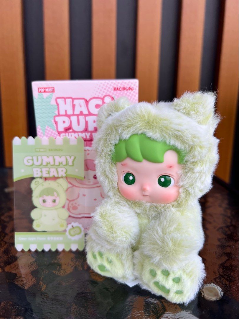 WTS Hacipupu Gummy Bear Green Apple Toys Collectibles Mainan di
