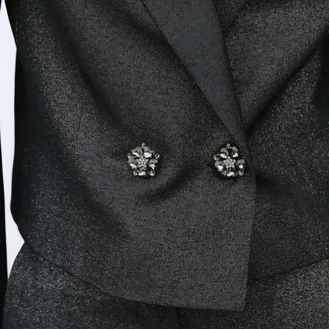 ZARA sequin sparkle blazer and trouser (Category: Sets or Coordinates) located in Manila. Submitted by itzme7 (Listing ID 1384754447, Image 2). Description: - Trouser (size L) P2700 - Blazer (size M) P3000 [DEAL] - Get the set for P5500 (P200 discount!).