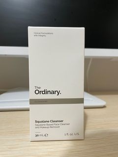 ［100%全新］［卸妝洗臉二合一］The Ordinary Squalene Cleanser 角鯊烷潔面乳 30mL64193777744002110