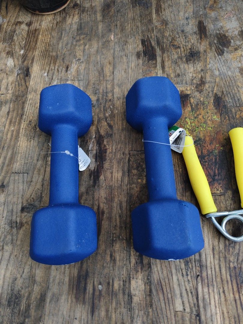 3kg 3kg DUMBELL setttt (Category: Health Monitors & Weighing Scales) located in Manila. Submitted by babz30261 (Listing ID 1384986456, Image 3). Description: as settt‼️‼️‼️ 550 ONLY GOOD CONDITION NO ISSUES WE DELIVER NATIONWIDE THANKYOU ‼️‼️‼️.