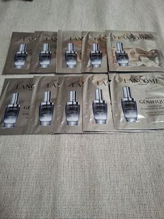 (大減價包平郵）$40 Lancome 「超未來肌因賦活露」-小黑瓶精華液試用裝64220734839810110