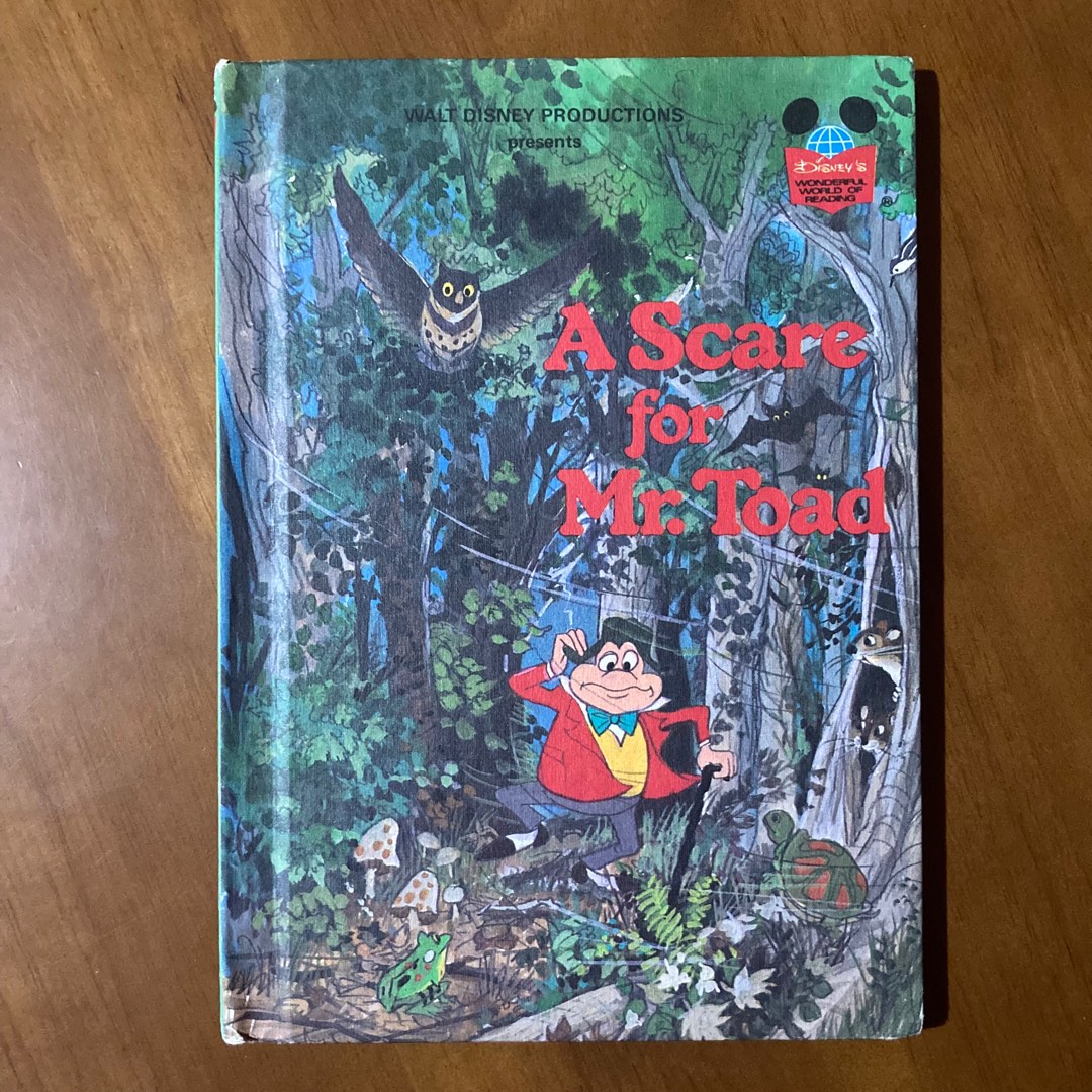A Scare For Mr. Toad (Disney’s Wonderful World of Reading / Vintage ...