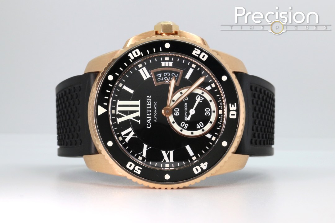 Cartier Calibre de Cartier Diver Ref: 3730 W7100052 42mm 18K Rose