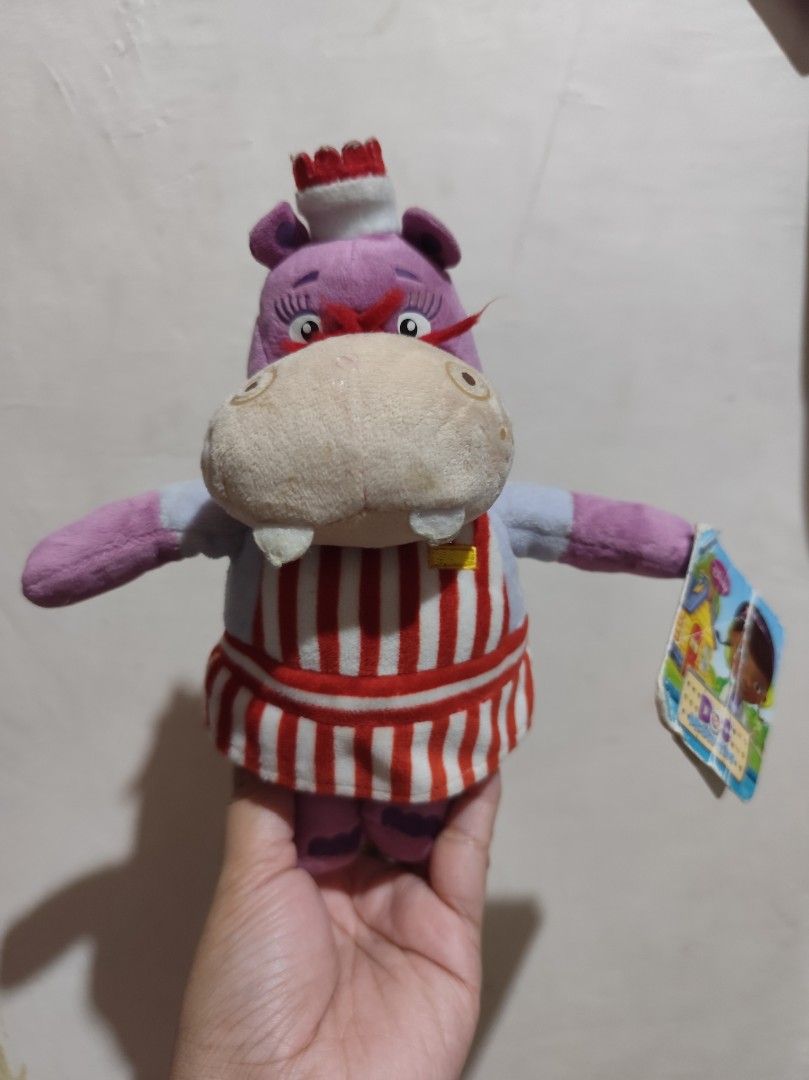 Doc McStuffins Hallie Hippo (Category: Character Goods) located in Manila. Submitted by MissPanda (Listing ID 1384930323, Image 1). Description: LOC: Tondo, Manila MOP: Gcash / Maya / Bank Transfer.