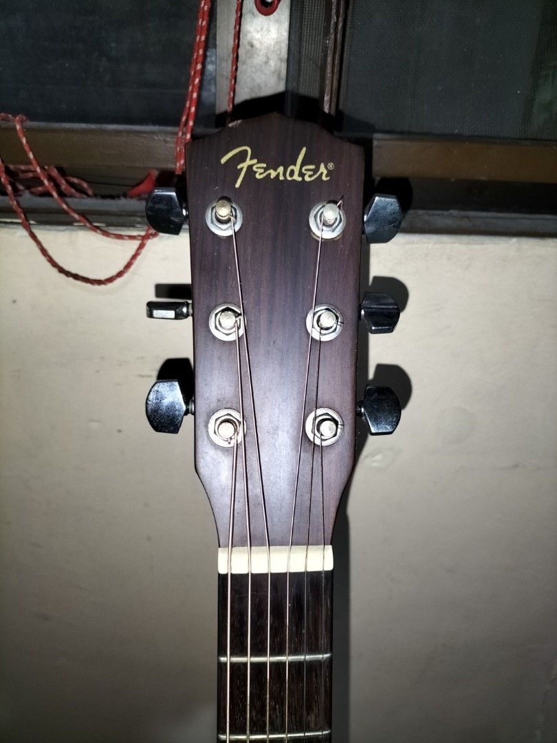 Fender Acoustic Guitar (Category: Musical Instruments) located in Manila. Submitted by kcazagra123 (Listing ID 1384844455, Image 3). Description: Fender Acoustic Guitar, Great Condition with case, capo, and picks included issue: pick ups needs to be replaced.