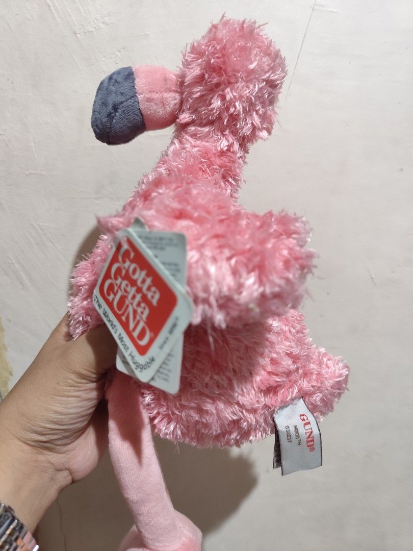 Gund Mingo The Flamingo (Category: Plushies & Soft Toys) located in Manila. Submitted by MissPanda (Listing ID 1384932258, Image 3). Description: LOC: Tondo, Manila MOP: Gcash / Maya / Bank Transfer.