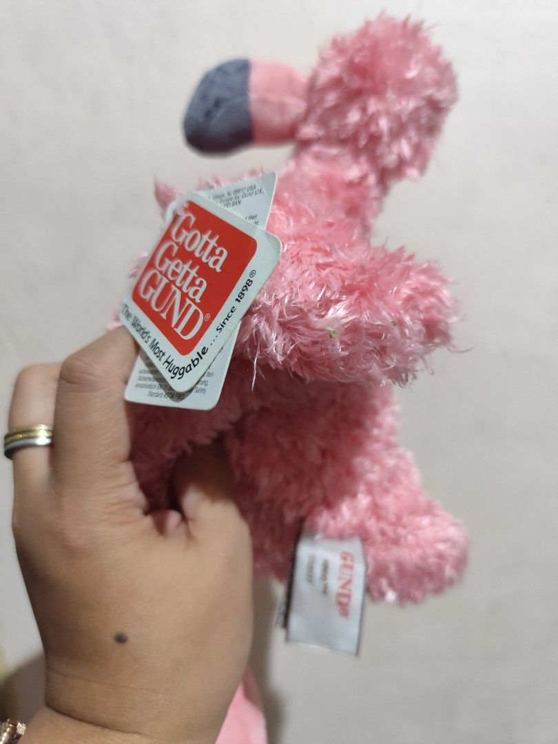 Gund Mingo The Flamingo (Category: Plushies & Soft Toys) located in Manila. Submitted by MissPanda (Listing ID 1384932258, Image 2). Description: LOC: Tondo, Manila MOP: Gcash / Maya / Bank Transfer.