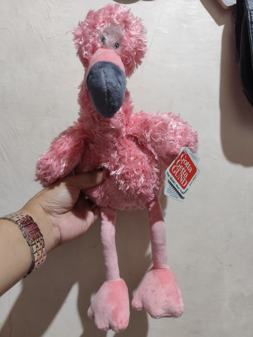 Gund Mingo The Flamingo (Category: Plushies & Soft Toys) located in Manila. Submitted by MissPanda (Listing ID 1384932258, Image 1). Description: LOC: Tondo, Manila MOP: Gcash / Maya / Bank Transfer.