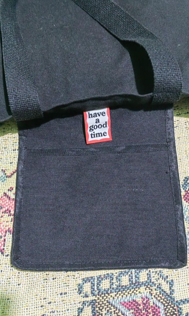 Have a Good Time Tote Bag (Category: Tote Bags) located in Cagayan de Oro. Submitted by james_dig (Listing ID 1384925536, Image 3). Description: L-15.5" W-14" like new condition color may vary due to lighting manage expectations for item is from ukay +sf Cagayan de Oro,Mindanao.