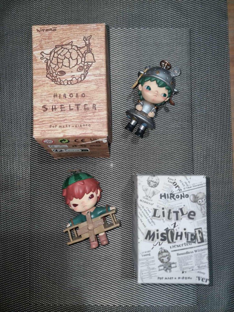 HIRONO POPMART! ALIEN & AVIATOR (Category: Designer & Blind Box Toys) located in Las Pinas. Submitted by cammiwo1761633 (Listing ID 1385004565, Image 2). Description: 350 pesos each (if one lang bibilhin) 500 pesos take two! inclusions: -box -card.