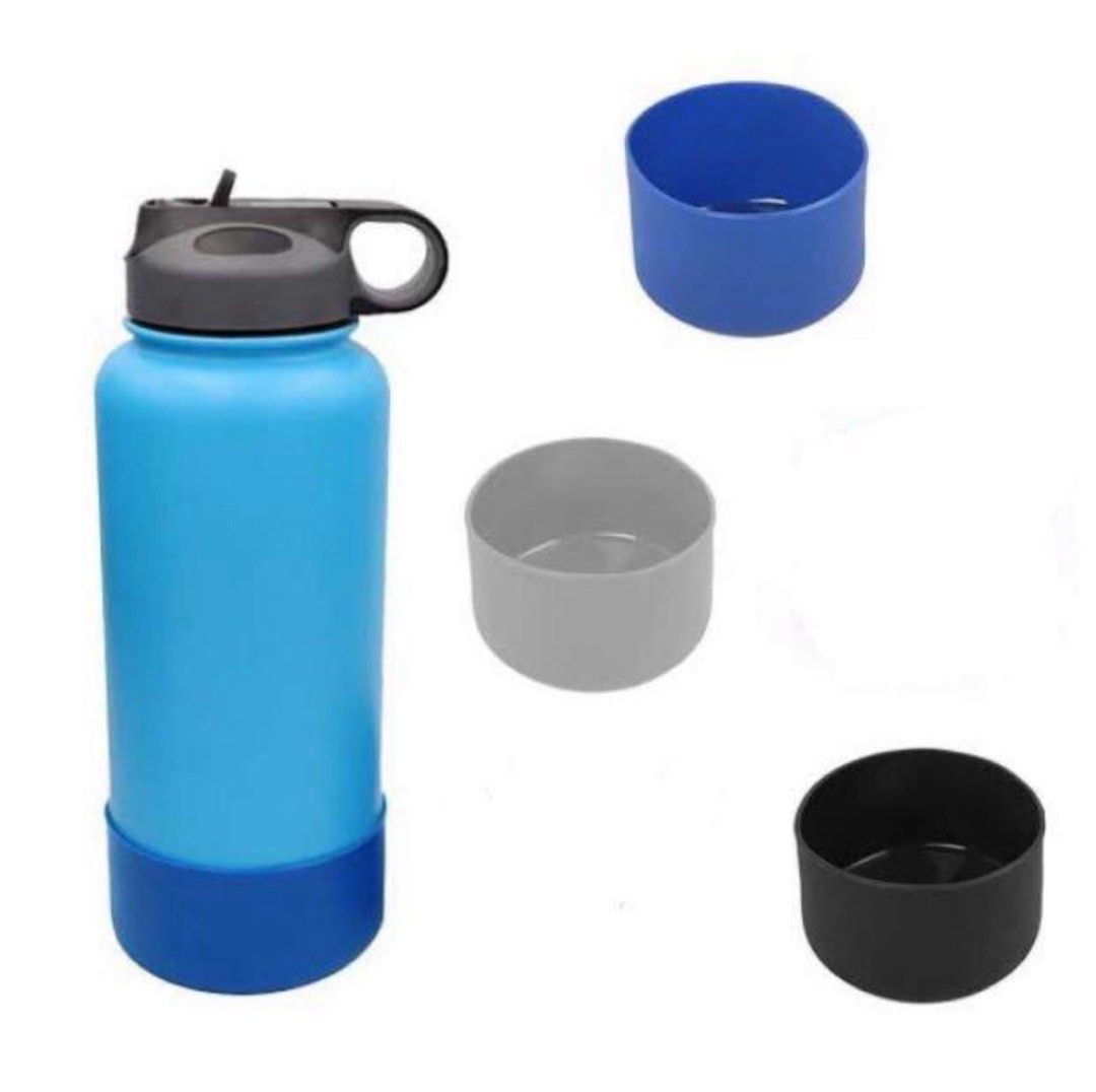 Hydroflask Boot for 32-40oz (Category: Water Bottles & Tumblers) located in Quezon City. Submitted by EssentialsPh_ (Listing ID 1384848185, Image 2). Description: -Removable, silicone boot adds extra protection to your hydro flask -Medium size boot fits 32-40 oz wide mouth bottle Available in 3 colors -black -gray -dark blue More than 3, can give Php100 .