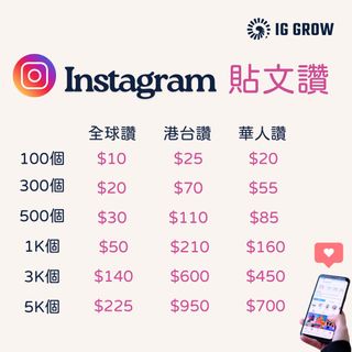 Instagram 帳戶/粉絲/讚好 IG Collection item 2