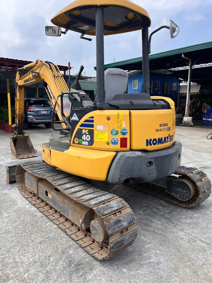komatsu pc40mr-3 (Category: Heavy Vehicles) located in Manila. Submitted by joemelynas44875 (Listing ID 1384852944, Image 1). Description: Komatsu pc40mr-3 ❣️2,000+hrs ❣️yr 2015 ❣️4 cylinder ❣️with dozer and orig breakerline ✅free fully recondition ✅free recondition and upholstery Japan surplus💯 With 1 month warranty for pump and engine For more details and inquiries pm or call Ms. joms ☎️ 09267665558.