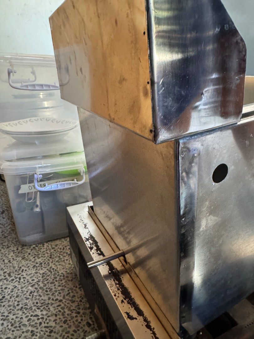 Large Deep Fryer (Category: Fryers) located in Antipolo. Submitted by nikkirebellon (Listing ID 1384936413, Image 2). Description: Food kiosk closing sale. Other items for sale: - 8.6 cu. ft. Panasonic Inverter Refrigerator (good for businesses) - 2pcs electric single takoyaki stove - 1 pc gas type double takoyaki stove - 50kg gas tank - 50 cups Hanabishi rice cooker With freebies..