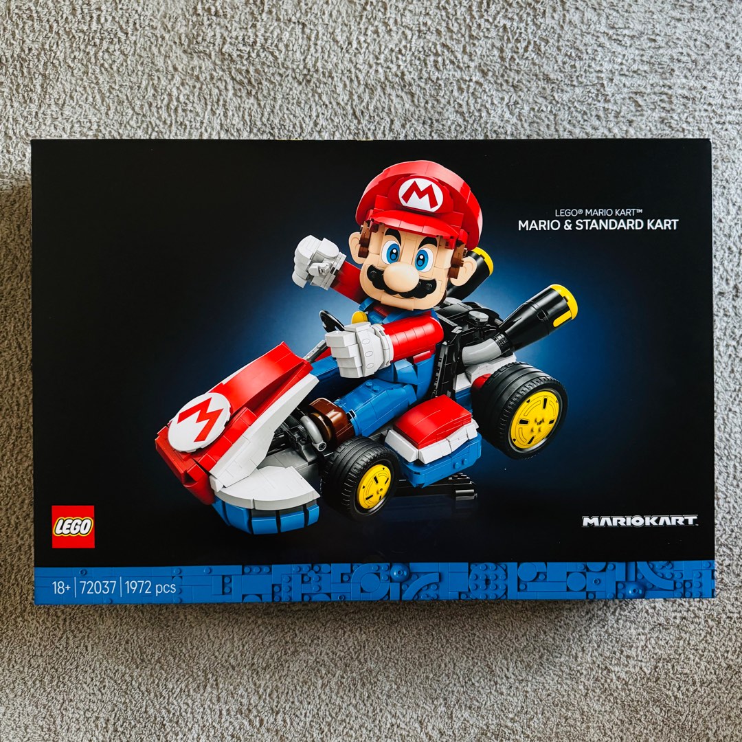 Lego 72037 Mario Kart™ – Mario & Standard Kart, Hobbies & Toys, Toys ...