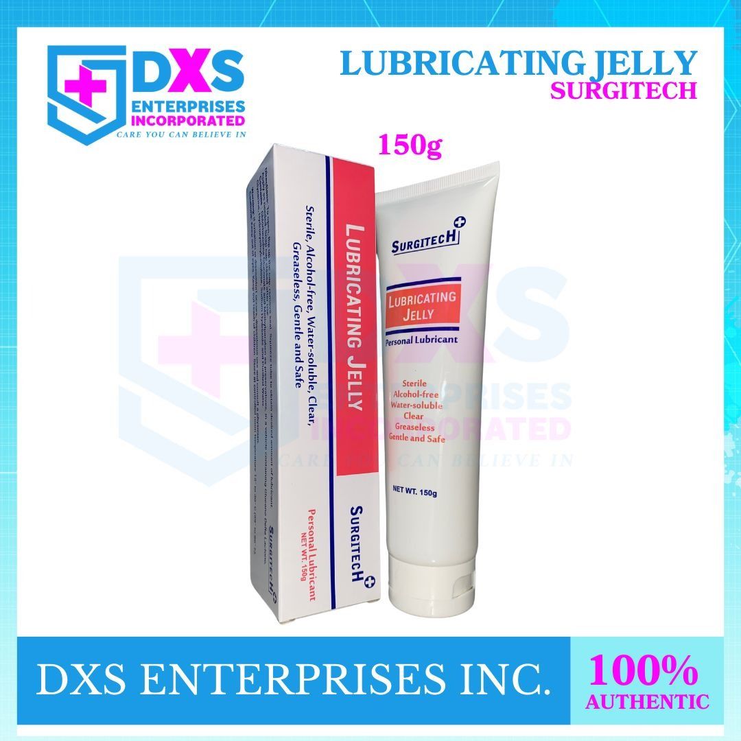 LUBRICATING JELLY (Category: Medical Supplies & Tools) located in Quezon City. Submitted by andrea_dxs (Listing ID 1384891124, Image 1). Description: LUBRICATING JELLY Brand:Surgitech-Sterile, Alcohol-free,Water-soluable, clear, Greaseless, Gentle and Safe-Intended for medical purposes to lubricate body orfices. -It is a multi-purpose lubricating gel, non-greasy, water soluble and ideal for use with condoms.-Can be used for tissue lubrication, en