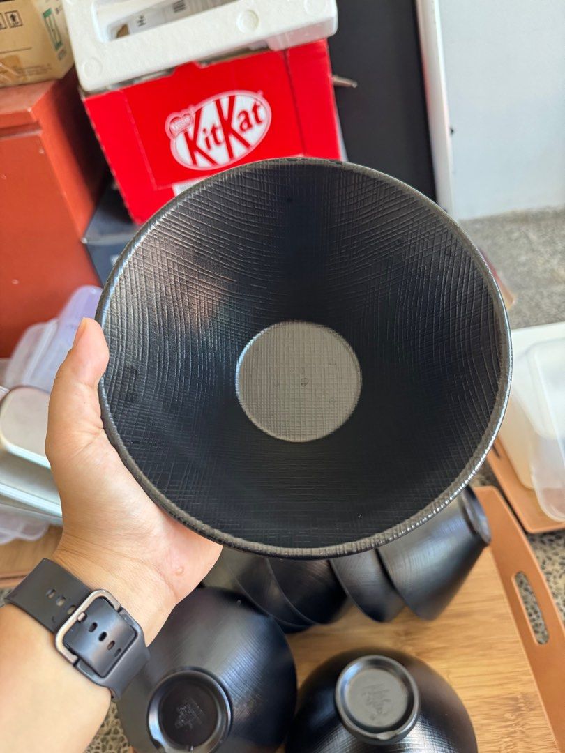 Melamine Plates and Bowls (never used) (Category: Dinnerware & Cutlery) located in Antipolo. Submitted by nikkirebellon (Listing ID 1384937356, Image 2). Description: Food kiosk closing sale. Other items for sale: - 8.6 cu. ft. Panasonic Inverter Refrigerator (good for businesses) - 2pcs electric single takoyaki stove - 1 pc gas type double takoyaki stove - 50kg gas tank - 10L deep fryer gas type - 50 cups Hanabishi rice cooker With freebies..