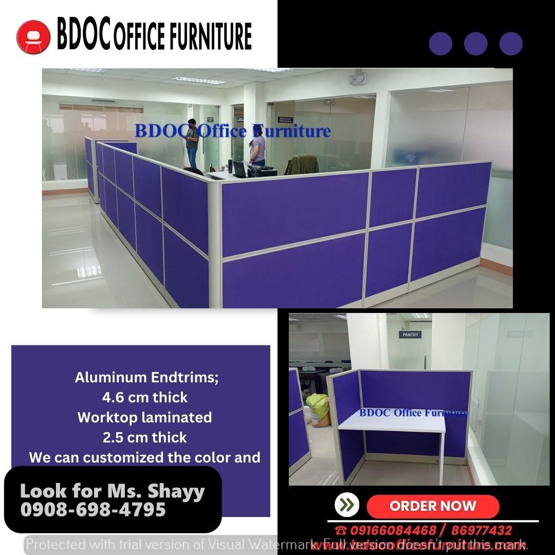 Modular Cubicle / Executive Chair / Steel Cabinet / Folding Table / Bar ...