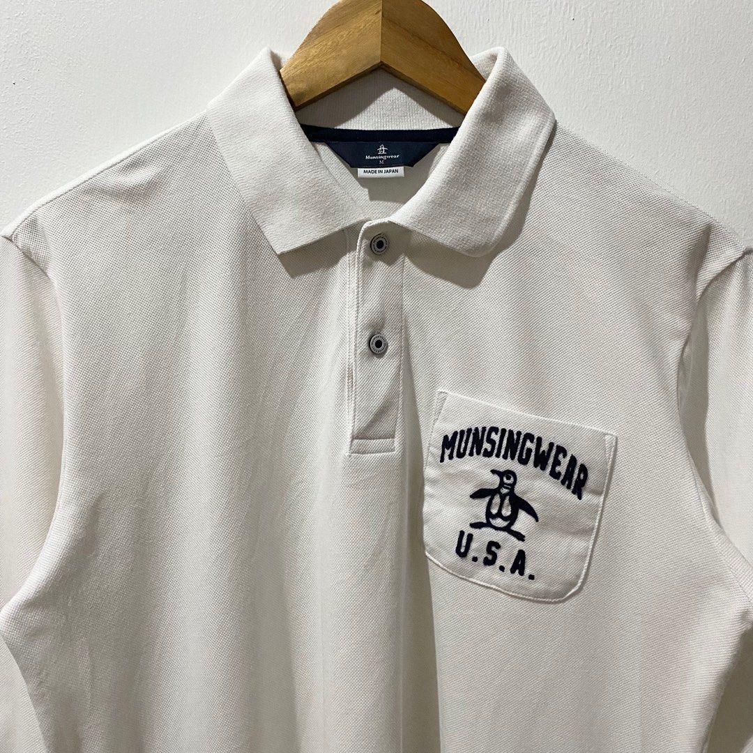 Munsingwear Golf Longsleeve Shirt (Category: Tshirts & Polo Shirts ) located in Irosin. Submitted by kylebri (Listing ID 1384991233, Image 2). Description: Munsingwear Golf Longsleeve Shirt like new condition no issue size medium on tag 21W x 26-27L ( long back ) direct message me ! 📥.