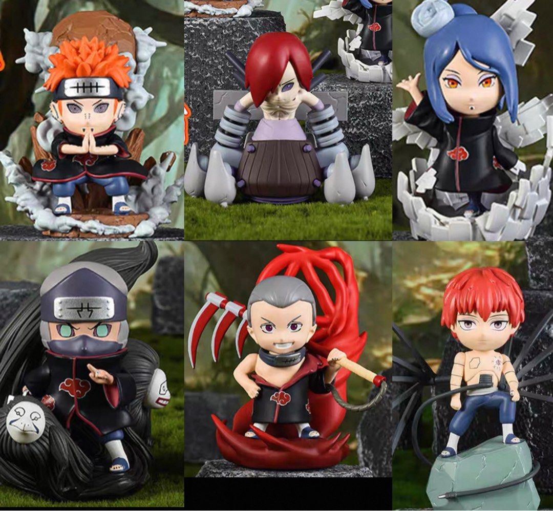 Naruto Akatsuki Series 2 / FULL SET / CONFIRMED DESIGN / SINGLE