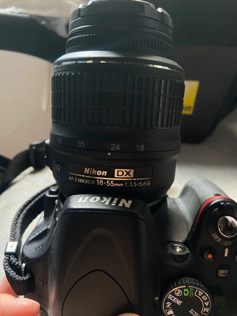 Nikon D5100 (Category: Cameras) located in Cavite. Submitted by kwongjna (Listing ID 1384862855, Image 2). Description: The Nikon D5100 is an APS-C DSLR camera released in 2011 with a 16.2-megapixel sensor. It features a 3-inch vari-angle LCD monitor, 1080p video recording, and an ISO range of 100-6400 (expandable to 25600). The camera also offers 11 autofocus points, 4fps continuous shooting, and various in-camera effects With camera bag and bat