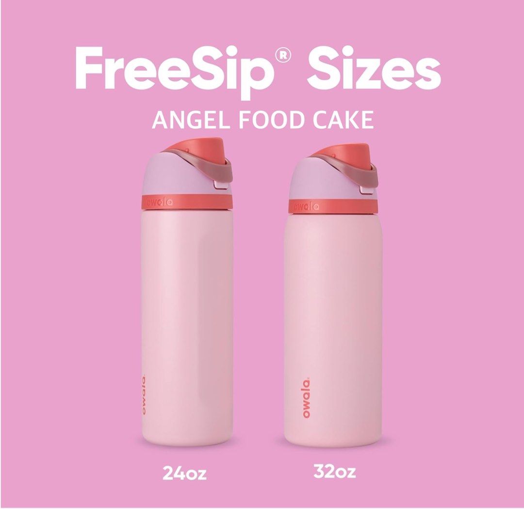 OWALA Freesip Insulated Stainless Steel Tumbler 24oz, 32oz, 40 oz (Category: Water Bottles & Tumblers) located in Manila. Submitted by calli.d (Listing ID 1384858789, Image 2). Description: Accepting Pasabuys until AUG 8! ✨ ETA: ~3rd to 4th wk of August 2025 Back to School Promo of Owala. Fresh from US 🇺🇸 (Can guarantee authenticity) 24oz: 2400 32oz: 2700 40oz: 2900 Other colors available. Colors and sizes are subject to availability. Just PM t