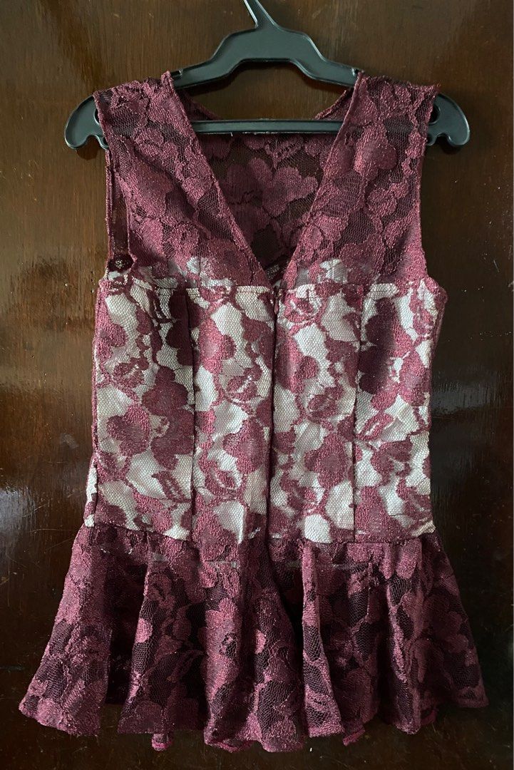 peplum blouse (Category: Blouses) located in Manila. Submitted by sample_only (Listing ID 1384833432, Image 2). Description: Shipping c/o buyer .