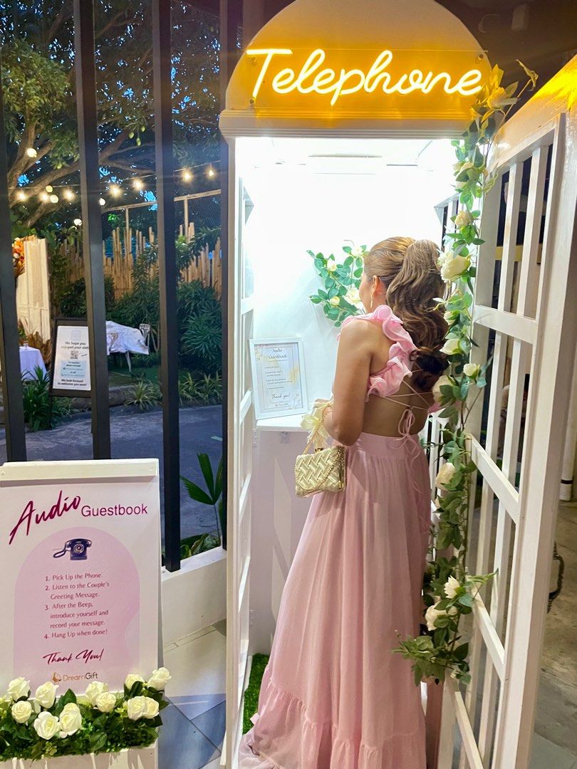 Pink long gown/dress (Category: Dresses) located in Davao. Submitted by ysayryle (Listing ID 1385043402, Image 2). Description: Used once .