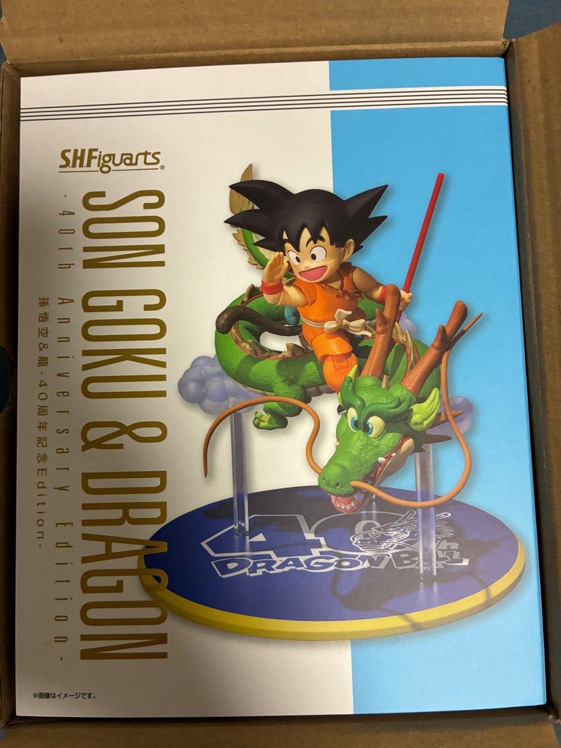 SHF s.h.figuarts 悟空＆龍40週年紀念龍珠模型40TH Anniversary
