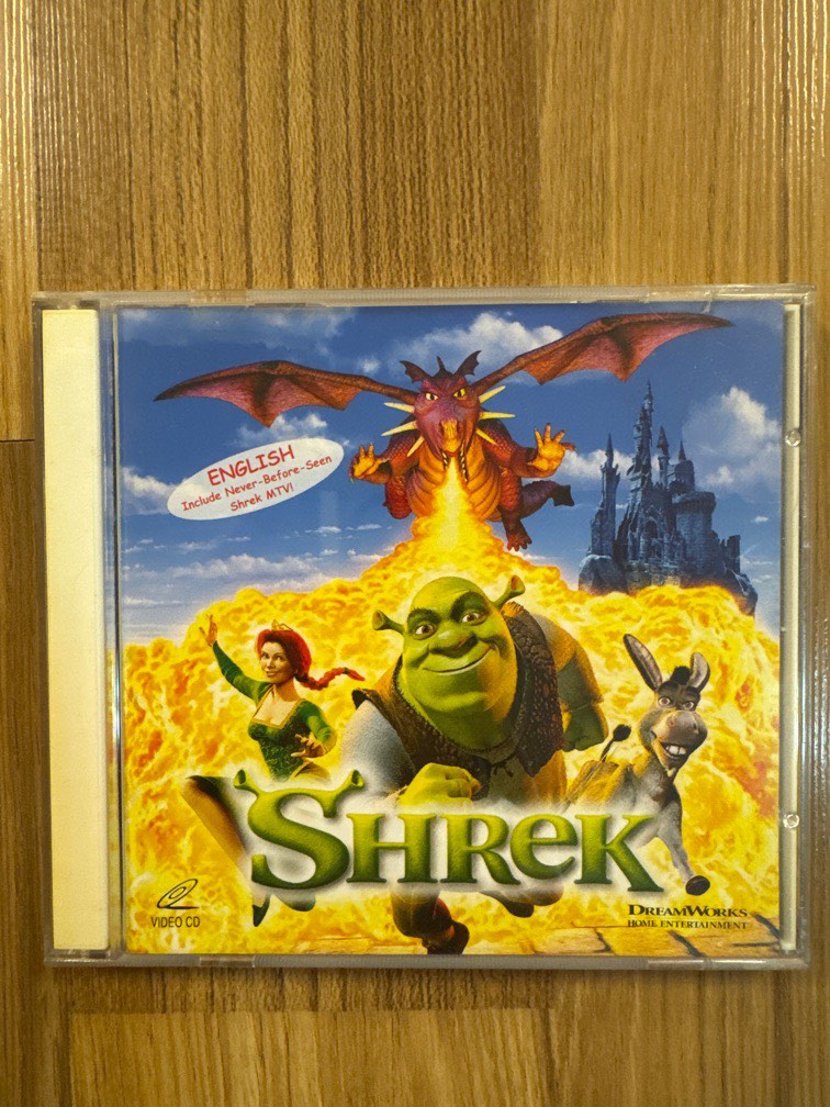 Shrek 1 original the animation movie dreamworld English include never ...
