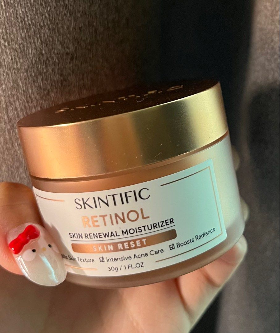 由 1kriw (刊登 ID 1382259568，圖片 1) 提交，位於 台北市 (Taipei) 的 Skintific 視黃醇面霜 平滑肌膚 抗老細緻紋路 (類別：護膚、清潔產品)，說明：只用過一次 主打平滑細紋毛孔 也有保濕效果！ 原418 。
