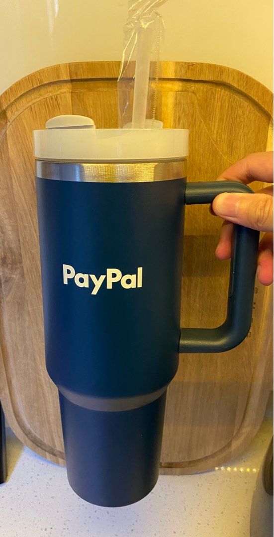 Stanley Tumbler (Category: Water Bottles & Tumblers) located in Singapore. Submitted by zmoto (Listing ID 1384985863, Image 1). Description: Stanley tumbler with straw.