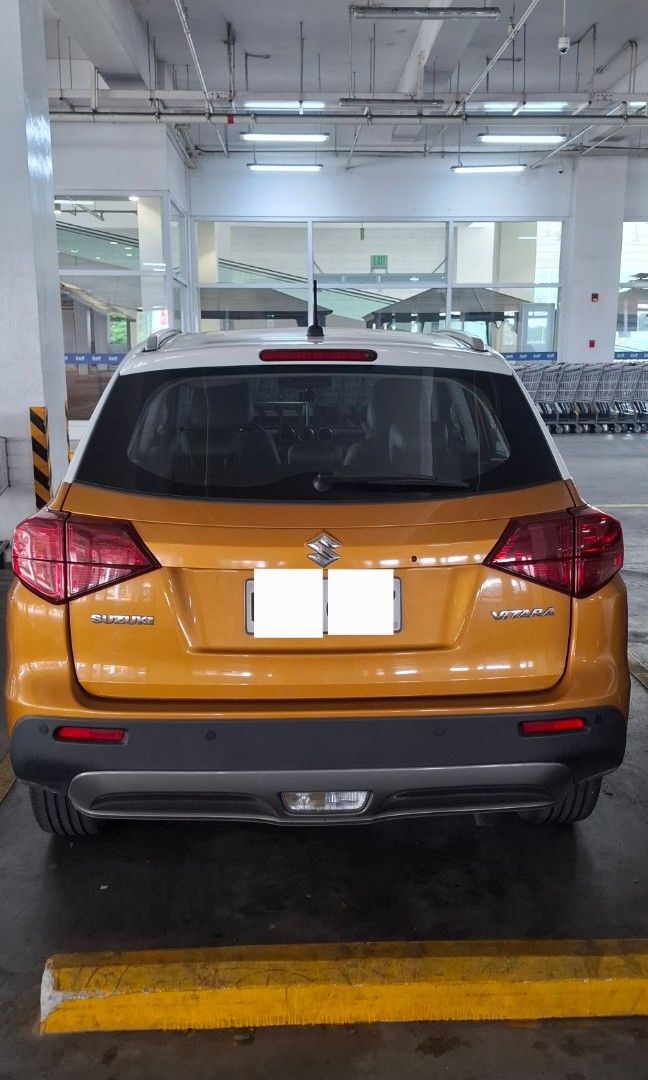 Suzuki Vitara 1.6 Panoramic Roof Auto (Category: Used Cars) located in San Juan City. Submitted by henrygh (Listing ID 1384880488, Image 3). Description: First owner Facelifted model (with center armrest) Acquired in November 2020 ODO 24,XXX (low mileage) Android Auto/ Apple Carplay Panoramic sunroof (in perfect working condition) Plate number ending in 7 (Thursday coding) Complete spare key fob, manual, warranty booklet, tools, trunk liner Very 