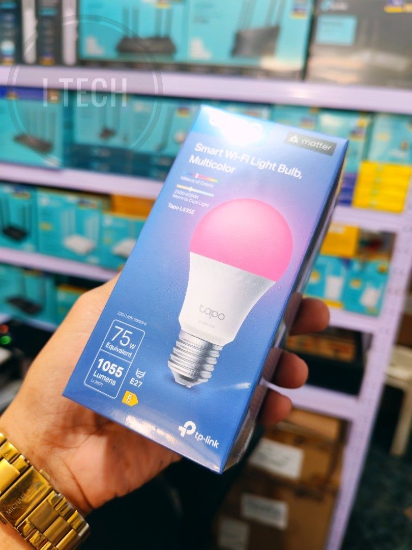 TAPO L535E Multi color LED Smart bulb (Category: Lighting) located in Manila. Submitted by rm.itech051523 (Listing ID 1385016752, Image 3). Description: 7days store replacement with 12 months Service warranty AVAILABLE FOR PICKUP DELIVERY VIA LALAMOVE/GRAB/ANGKAS/MOVEIT MODE OF PAYMENT COD COP GCASH MAYA BANK TRANSFER CREDIT CARD DEBIT CARD STORE LOCATION CENTRAL SIGNAL VILLAGE TAGUIG ..