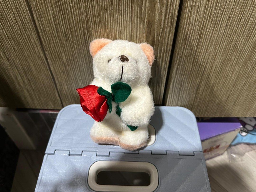 TeddyBear公仔 可愛小熊毛公仔 白熊公仔 情人節禮物 情侶禮物 周年禮物 送女朋友禮物 送男朋友禮物 玫瑰花公仔 情侶公仔 結婚公仔 ...
