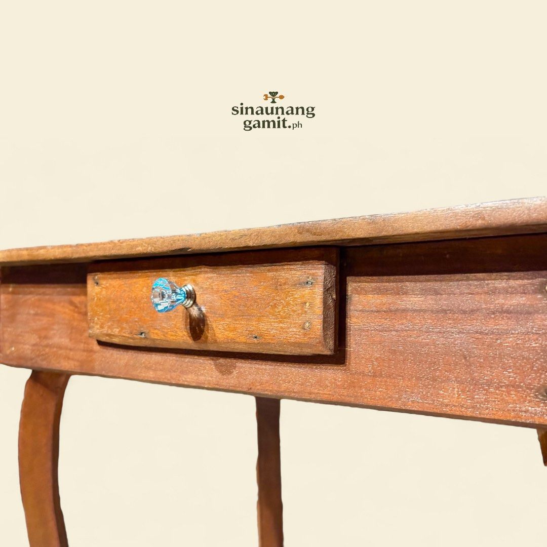 Vintage Curvy Pabitera Altar Table (Category: Tables & Sets) located in Manila. Submitted by sinaunang_gamit (Listing ID 1384843564, Image 3). Description: Vintage Curvy Pabitera Altar Table Height: 31 inches Length: 28 inches Width: 17.5 inches Wood; Tanguile 7k.