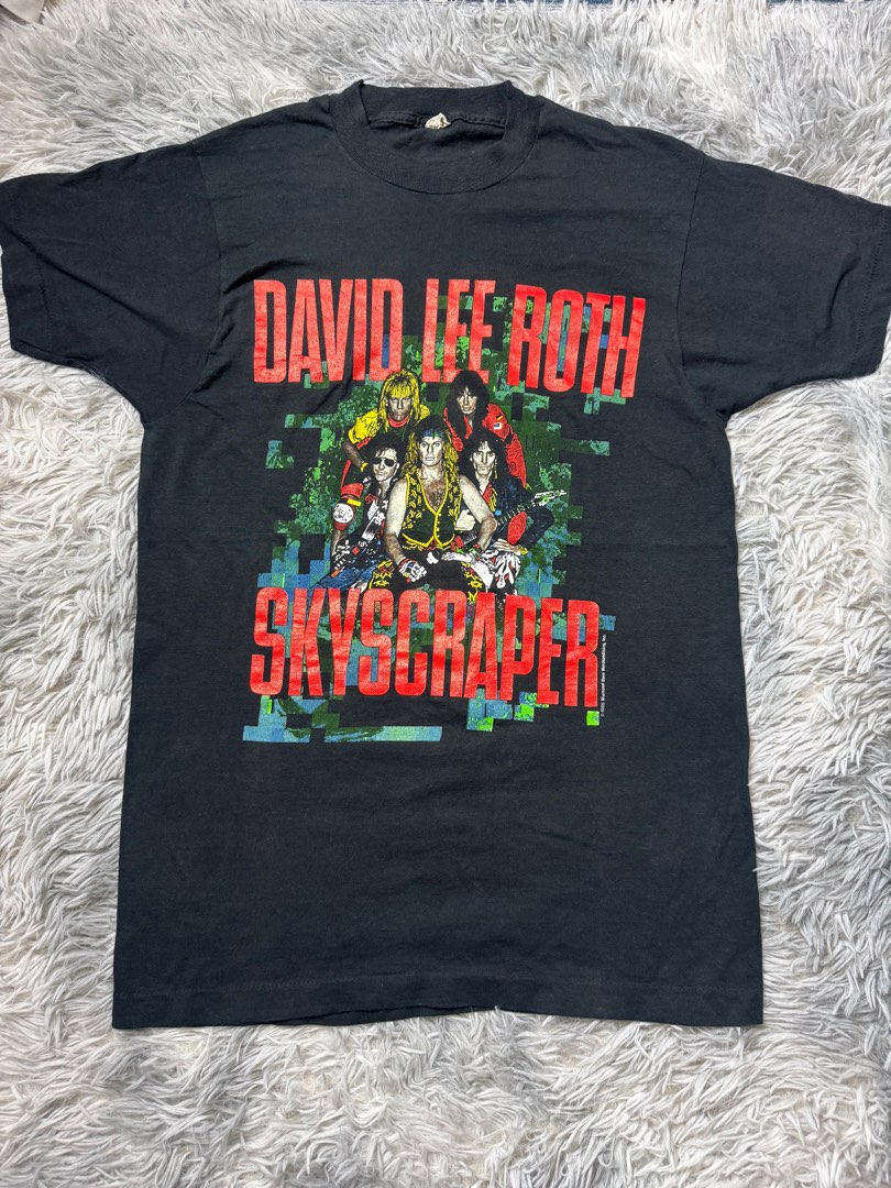 Vintage David Lee Roth, Men's Fashion, Tops & Sets, Tshirts & Polo ...