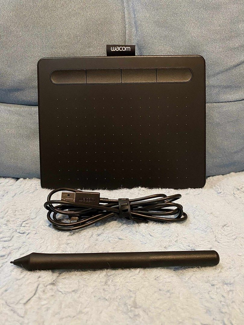 Wacom Intuos S (CTL-4100) (Category: Other Accessories) located in Hermosa. Submitted by khyhll (Listing ID 1384995339, Image 2). Description: Name: Wacom Intuos S (CTL-4100) wired Product Dimensions: 6.3 x 7.87 x 0.1 inches With Free Wacom Driver Software Download (Both MacOS Driver & Windows Driver) With complete manual and box With complete 3 extra pen nibs No dents and scratches both drawing pad and pen 10/10 item quality Freebie : pouch bag 