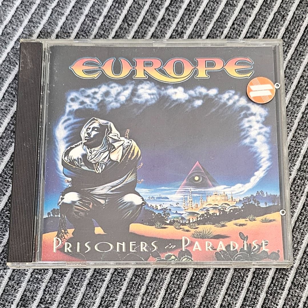 🌟 [CD Hard Rock] Europe – Prisoners In Paradise (1991) (Category: CDs & DVDs) located in Singapore. Submitted by strangecell (Listing ID 1385191253, Image 1). Description: Many more Various Genres: https://www.carousell.sg/p/1253907759 Electronic Dance, EDM, DJ Mix: https://carousell.com/p/1035784902 Easy Listening, Funk Soul, Lounge, Jazz, New Age, Chill-out: https://carousell.com/p/1028943398 ************************************** Self-collect