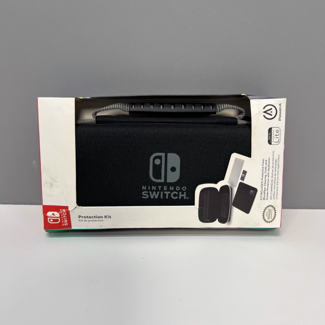 日本 NINTENDO SWITCH 黑色 PROTECTION 保護套, 電子遊戲, 遊戲機配件, 保護殼及保護套 - Carousell