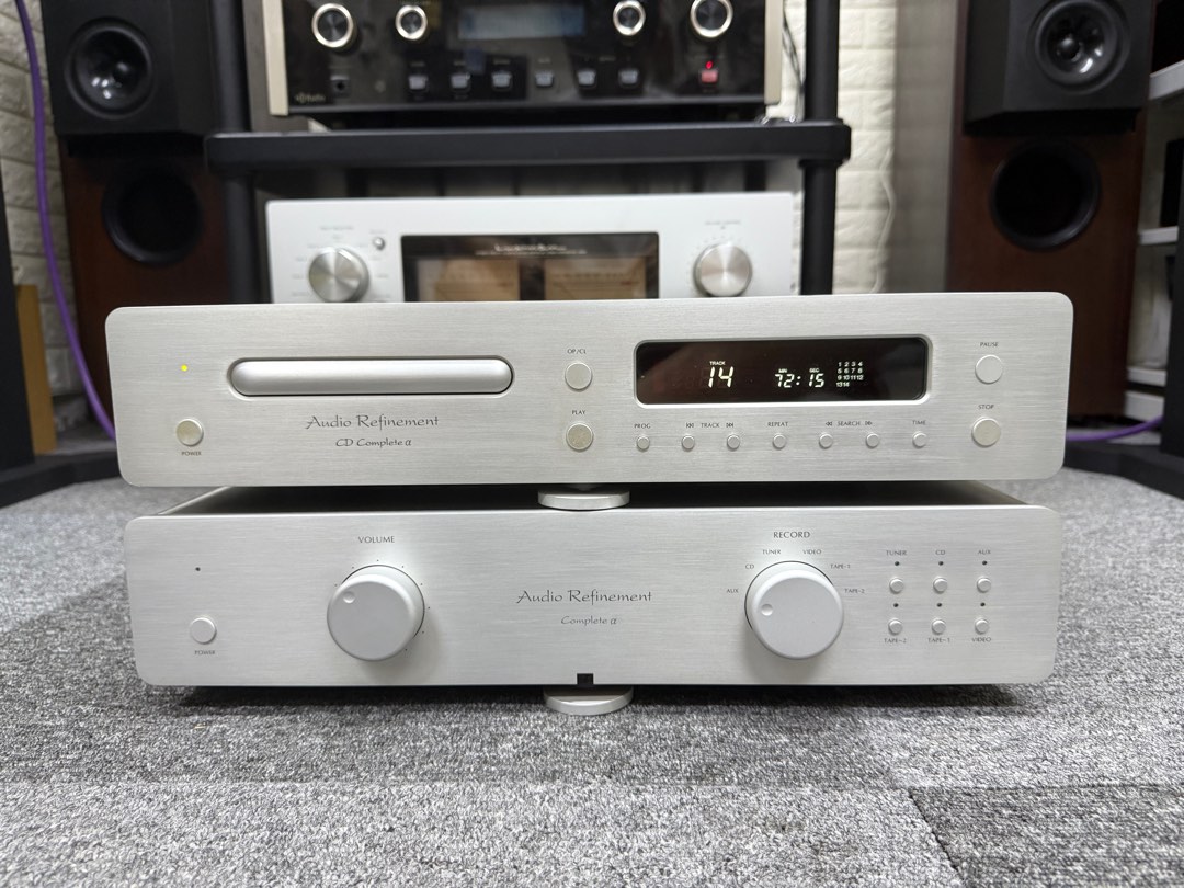 法國Audio Refinement(YBA副牌) CD Complete a+Complete功放, 音響器材, Soundbar、揚聲器 ...