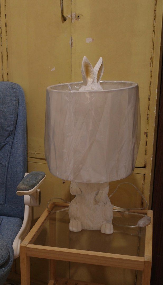 Bunny Lamp (Category: Lighting) located in Taguig. Submitted by samichudeclutter (Listing ID 1385126443, Image 1). Description: Moving out Not really used Loc BcDA Ususan Taguig.