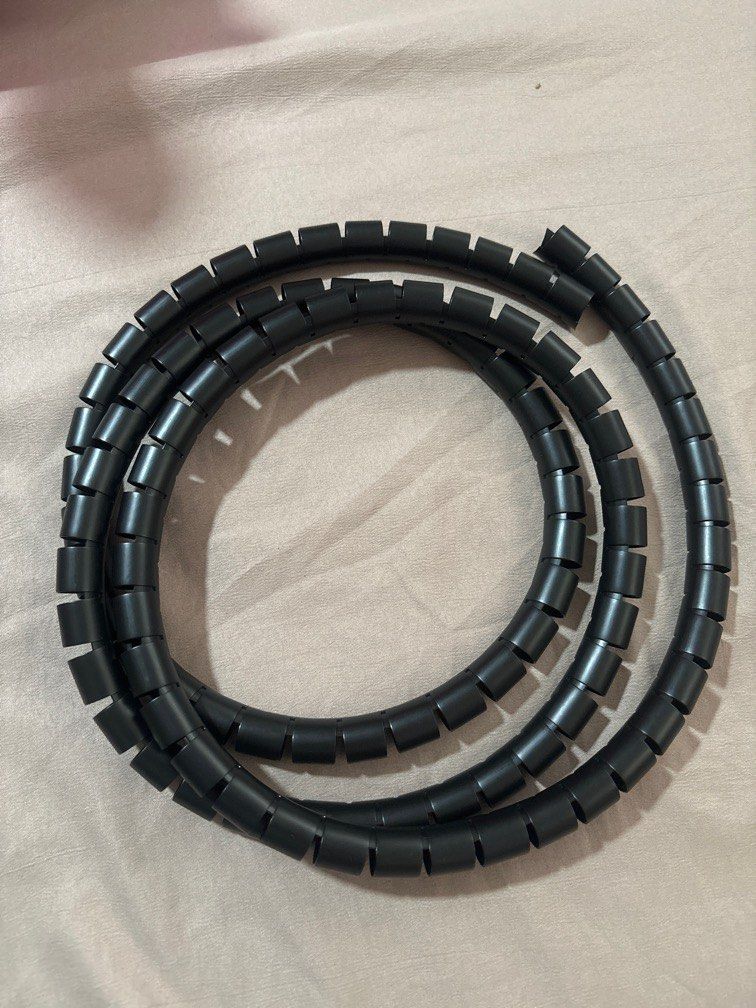 Cable protector (Category: Cables & Adaptors) located in Singapore. Submitted by Newthings (Listing ID 1385073255, Image 1). Description: Length 2m X 10pieces Bought for $40 and letting go at $35 .